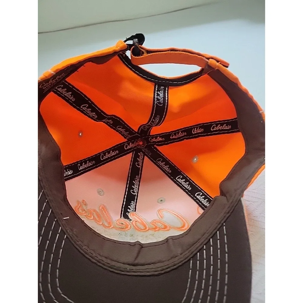 Mossy Oak Realtree Cabela's Hat Lot 3‎ Camo Blaze Orange Hunting Caps